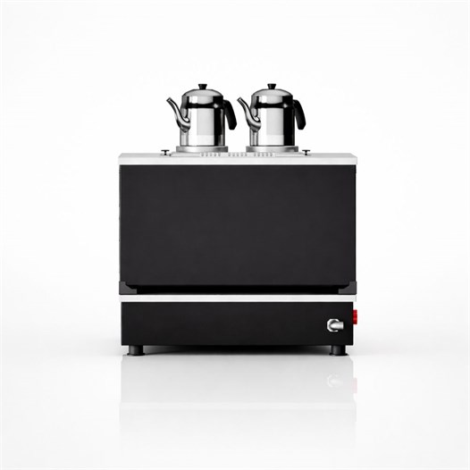 Anka Pro Plus Otomatik Çay Kazanı, 2 Demlikli,20 Litre Siyah Elektrik+Tüp