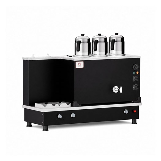 Anka Tüplü Statik Turbo Hibrit 3 Demlik 30 Litre Çay Makinesi