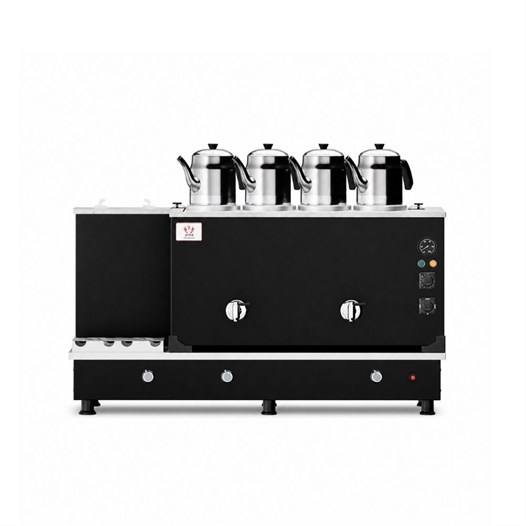 Anka Tüplü Statik Turbo Hibrit 4 Demlik 40 Litre Çay Makinesi