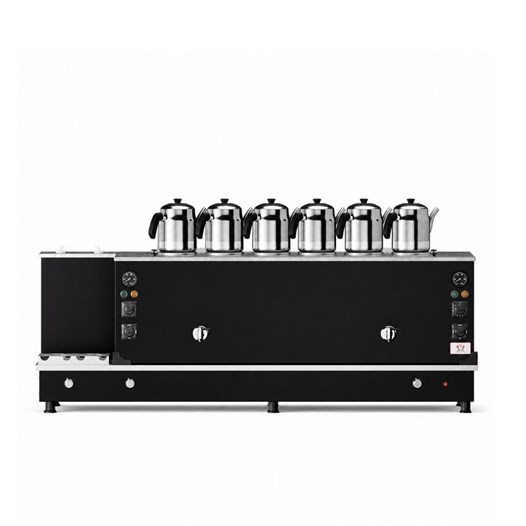 Anka Tüplü Statik Turbo Hibrit 6 Demlik 60 Litre Çay Makinesi