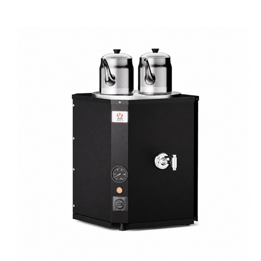 Anka Yeni Nesil Çay Makinası 2 Demlikli 25 Litre Siyah