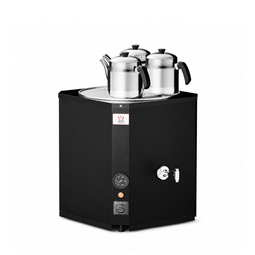 Anka Yeni Nesil Çay Makinası 3 Demlikli 35 Litre Siyah