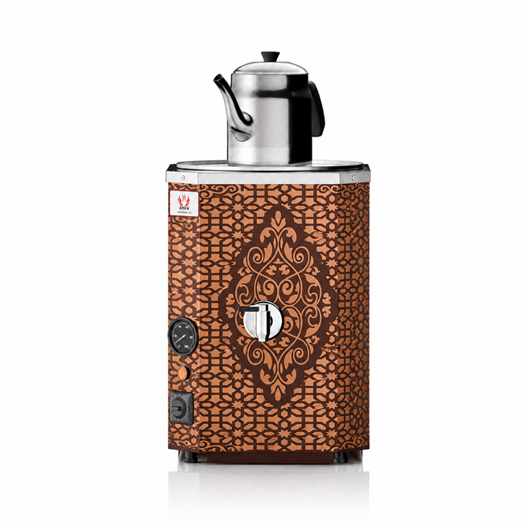 Anka Yeni Nesil Çay Makinesi 1 Demlikli 10 Litre Bakır