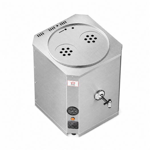 Anka Yeni Nesil Çay Makinesi 2 Demlikli 25 Litre Inox