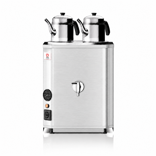 Anka Yeni Nesil Çay Makinesi 2 Demlikli 25 Litre Inox