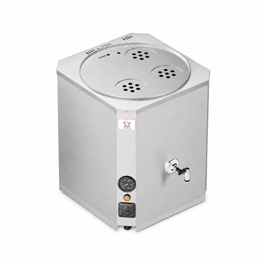 Anka Yeni Nesil Çay Makinesi 3 Demlikli 35 Litre Inox