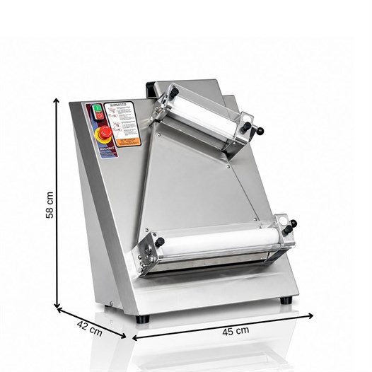 Boğaziçi 30 Cm Çift Merdane Hamur Açma Makinesi