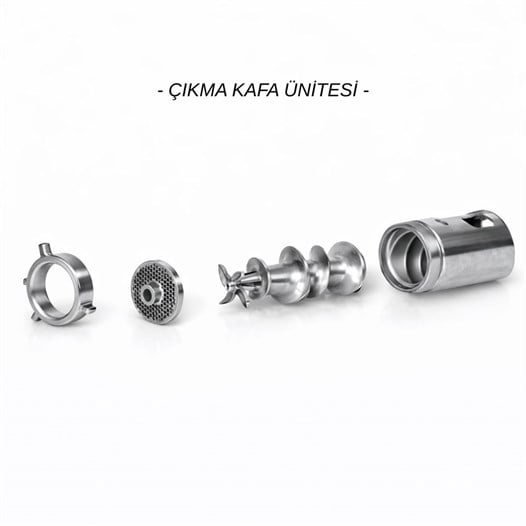 Boğaziçi No 12 Çıkma Kafa Paslanmaz Kıyma Makinesi 220V