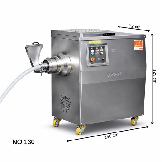 Boğaziçi No 130 Sinir Ayıklamalı Soğutmalı Kıyma Makinesi 380V