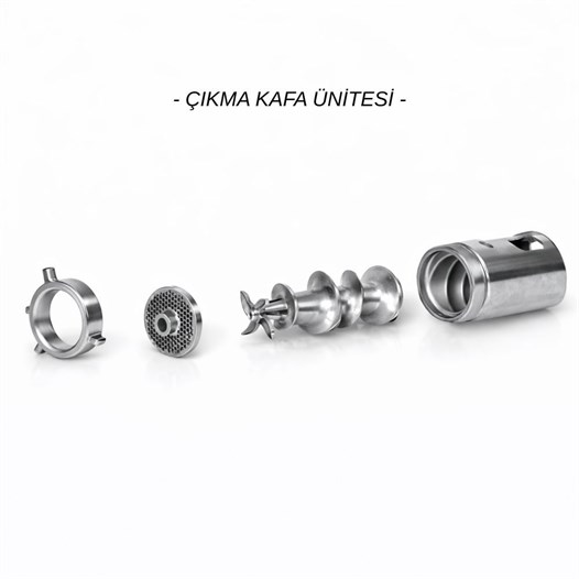 Boğaziçi No 32 Çıkma Kafa Paslanmaz Kıyma Makinesi 380V