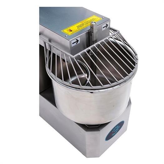 Bosfor 25 kg Komple Paslanmaz Gövde Spiral Hamur Yoğurma Makinesi 380V