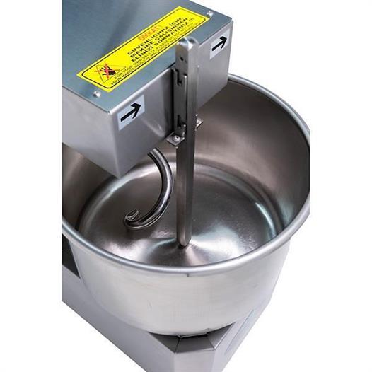 Bosfor 25 kg Komple Paslanmaz Gövde Spiral Hamur Yoğurma Makinesi 380V