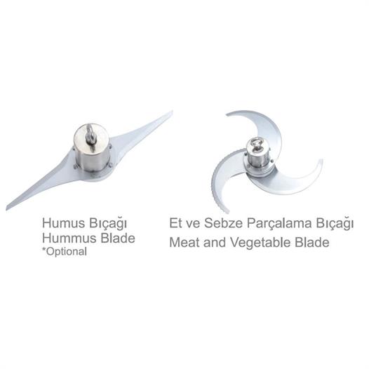 Bosfor 20 Lt Standart Model Et-Sebze Parçalama (Zırh Kıyma) ve Humus Makinesi