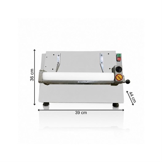 Bosfor 30 Cm Hamur Açma Makinesi Pide lavaş Lahmacun Açma 44x39x36 Cm