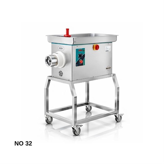 Bosfor No:32 Euro Serisi Ayaklı Paslanmaz Kafa Soğutmalı Et Kıyma Makinesi 380V