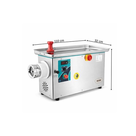 Bosfor No:32 Paslanmaz Kafa Soğutmalı Et Kıyma Makinesi 380V