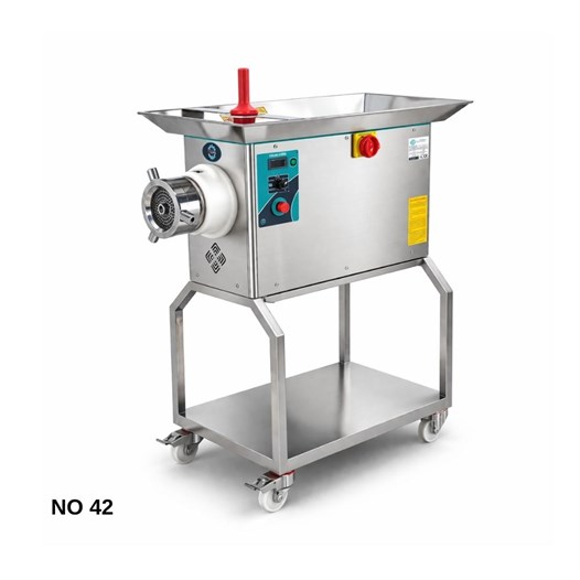 Bosfor No:42 Ayaklı Paslanmaz Kafa Soğutmalı Et Kıyma Makinesi 380V