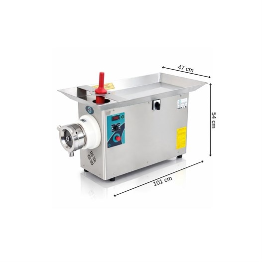 Bosfor No:42 Set Üstü Paslanmaz Kafa Soğutmalı Et Kıyma Makinesi 380V