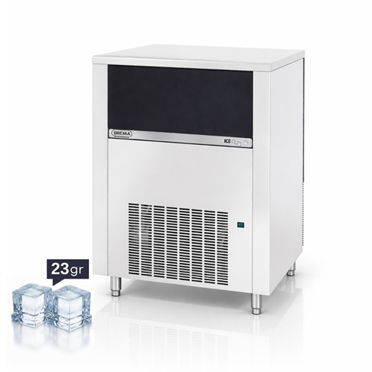Brema 160 kg/gün Hazneli Ticari Küp Buz Makinesi – CB 1565 A HC B-QUBE
