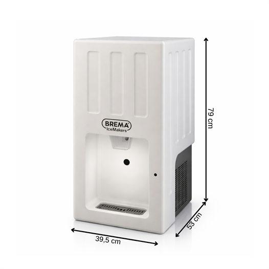 Brema 25 kg/gün Küp Buz Makinesi Dispenseri – HIKU 26 A HC