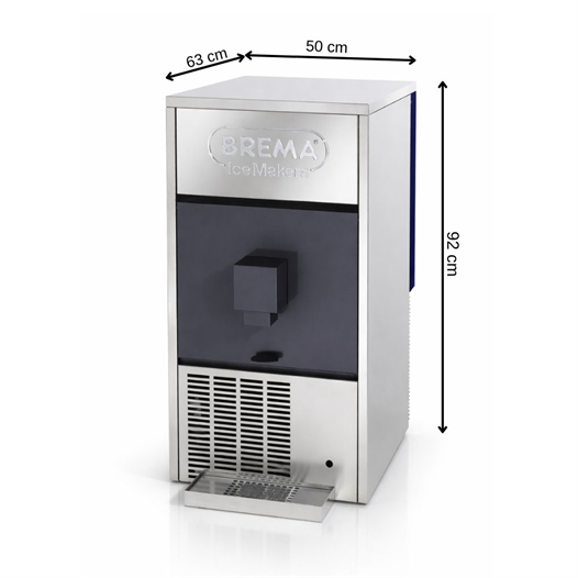 Brema 48 kg/gün Küp Buz Makinesi Dispenseri – DSS 42 A