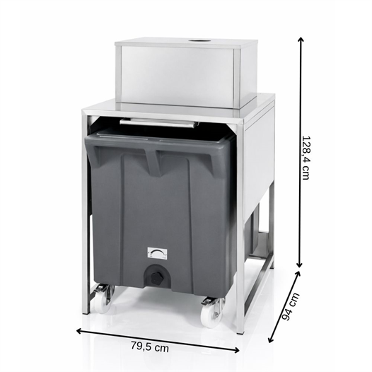 Brema 108 kg Araba Kapasiteli 64 kg Buz Haznesi – RB 100