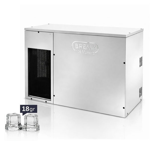 Brema 320 kg/gün Profesyonel Küp Buz Makinesi – C 300 A