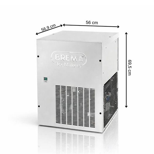 Brema 260 kg/gün Haznesiz Granül Buz Makinesi – TM 250 A HC