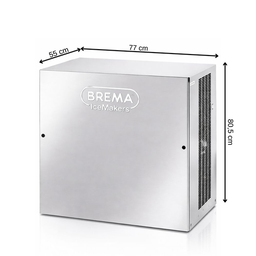 Brema 400 kg/gün Haznesiz Hızlı Küp Buz Makinesi – VM 900 A