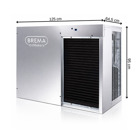 Brema 770 kg/gün Haznesiz Hızlı Küp Buz Makinesi – VM 1700 A