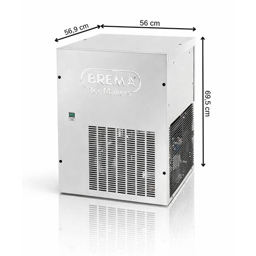 Brema 300 kg/gün Haznesiz Kar Buz Makinesi – G 280 A HC