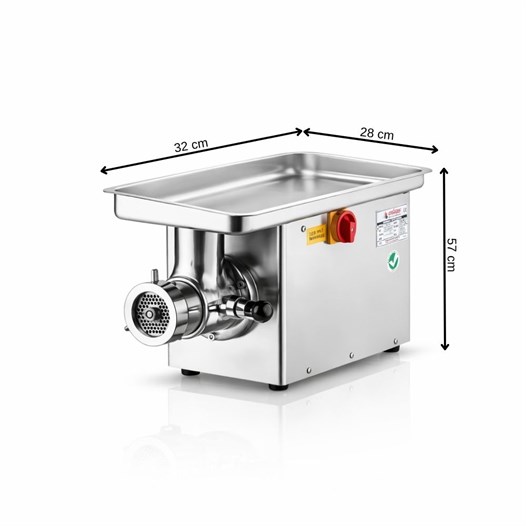 Çağdaş No 12 Sök Tak Kafa Paslanmaz Kıyma Makinesi 220V