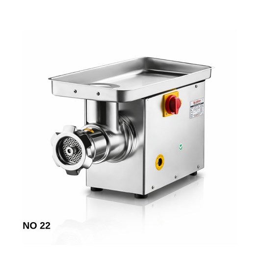Çağdaş No 22 Sifero Çelik Kaplama Kıyma Makinesi 220V