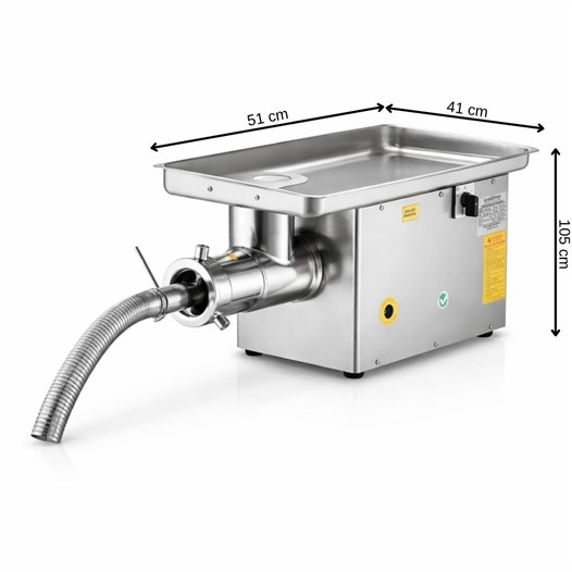 Çağdaş No 42 Sinir Ayıklamalı Paslanmaz Kıyma Makinesi 380V