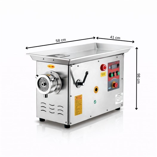 Çağdaş No 42 Sök Tak Kafa Soğutmalı Paslanmaz Kıyma Makinesi 380V