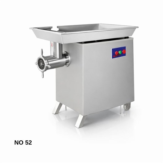 Çağdaş No 52 Ayaklı Krom Paslanmaz Çelik Kıyma Makinesi 380V