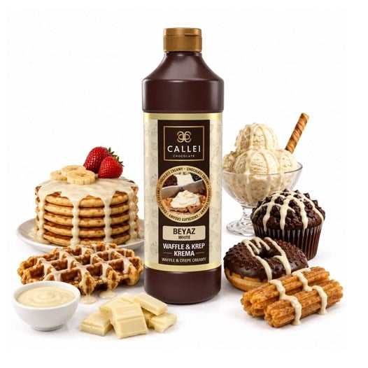 Callei Beyaz Waffle Sos 1 Kg