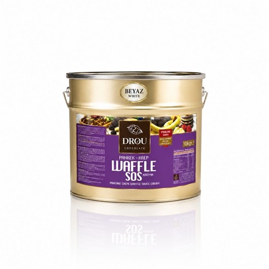 Callei Drou Eko Beyaz Waffle Krep Pankek Sos 10 Kg