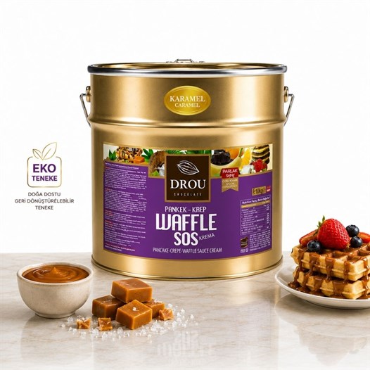 Callei Drou Eko Karamel Waffle Krep Pankek Sos 10 Kg