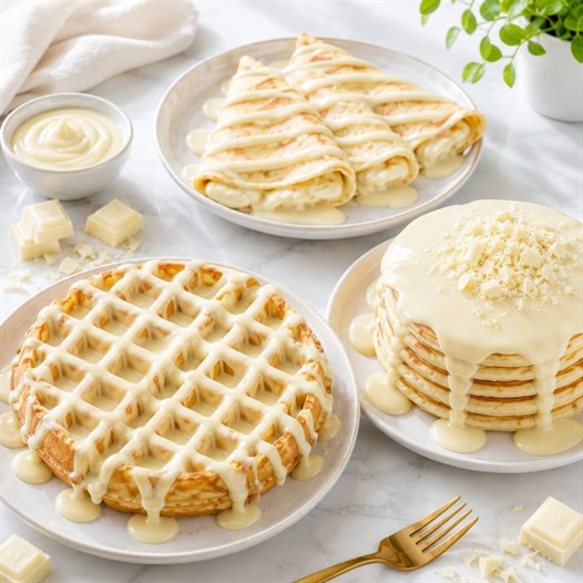 Callei Drou Extra Beyaz Waffle Krep Pankek Sos 10 Kg