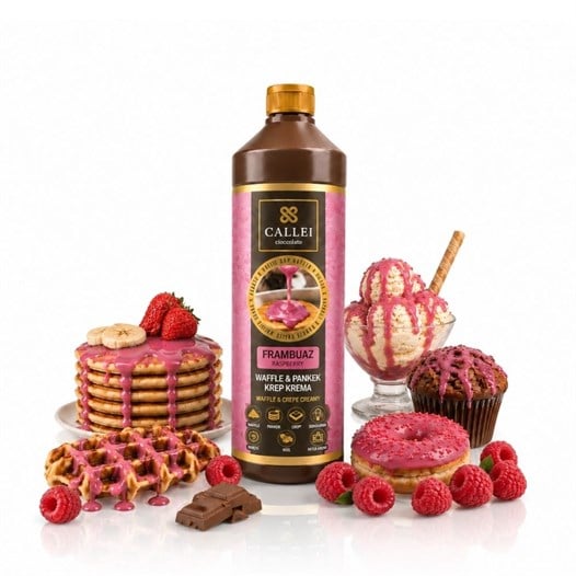 Callei Frambuaz Waffle Sos 1 Kg