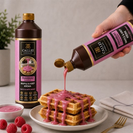 Callei Frambuaz Waffle Sos 1 Kg