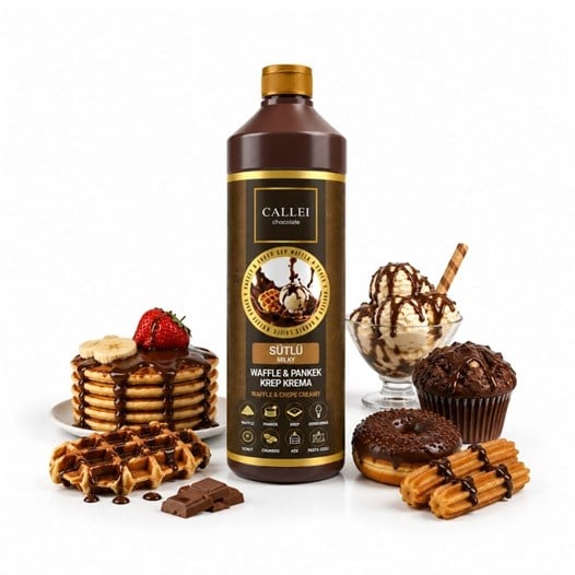 Callei Sütlü Waffle Sos 1 Kg