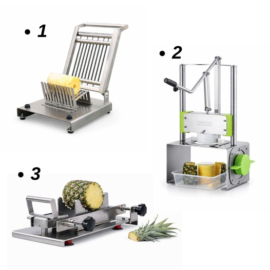 Cancan 3lü Ananas Soyma Ve Dilimleme Seti  – CAN 1423