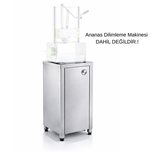 Cancan Ananas Soyma ve Dilimleme Makinesi Standı