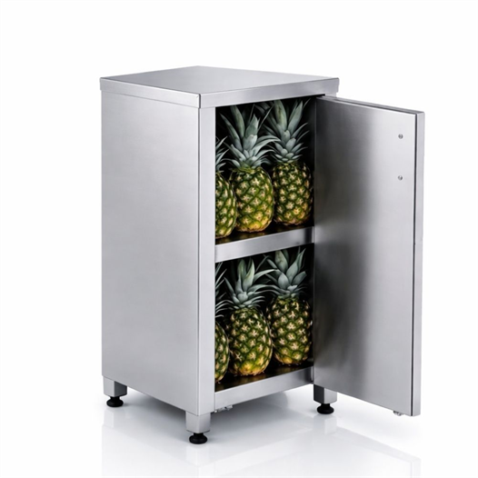 Cancan Ananas Soyma ve Dilimleme Makinesi Standı