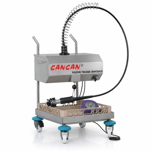 Cancan Endüstriyel Tip Hareketli Kazan Yıkama Makinesi
