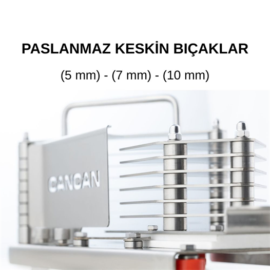Cancan Mini Domates Dilimleme Makinesi – CAN 1308