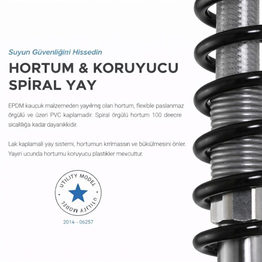 Cancan MT03 Duvara Monte Mutfak Bataryası