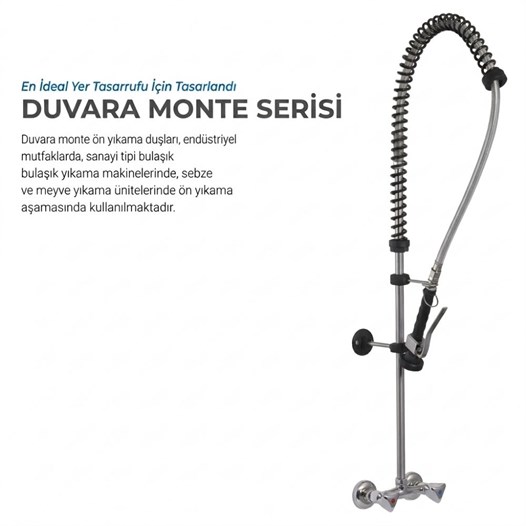 Cancan MT03 Duvara Monte Mutfak Bataryası